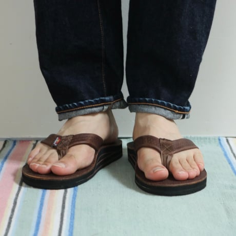 RAINBOW SANDALS / DOUBLE LAYER LUXURY LEATHER / 302ALL00