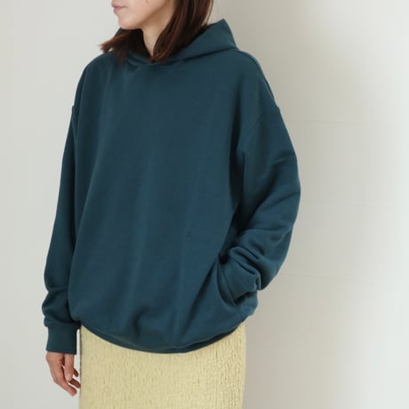 UNISEX / amne / FRENCH TERRY oval hoodie / amn-CS-064
