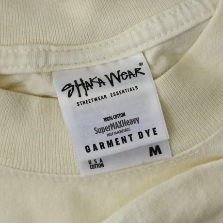 SHAKA WEAR / CUSTOM 7.5oz MAX HEAVYWEIGHT LONG SLEEVE GARMENT DYE / DC-SW002