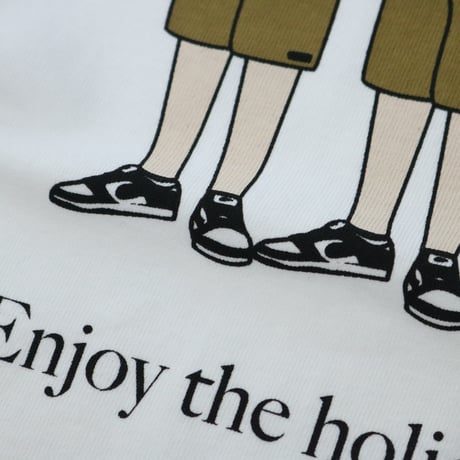 FUN for modem design / ENJOY THE HOLIDAY TIME TEE / F-24020511
