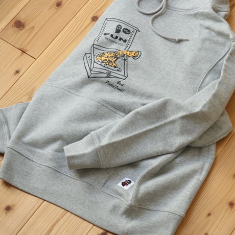 modem design / L/S Pullover Parka ''Pizza'' / F-23051564