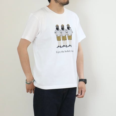 FUN for modem design / ENJOY THE HOLIDAY TIME TEE / F-24020511