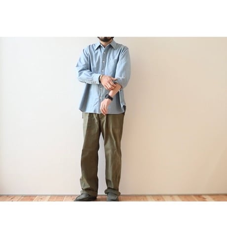 SEUVAS / SELVEDGE OX SHIRT / SV-JHT-104