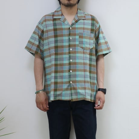 D.C.WHITE / MADRAS CHECK INDIAN CLERK SHIRTS / D231659 . D231658 . D231663 . D231661 . D231665