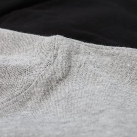 UNISEX / LIFEWEAR / Mock Neck Long Sleeve T-Shirt Draw Cord Custom Wash Tumbler