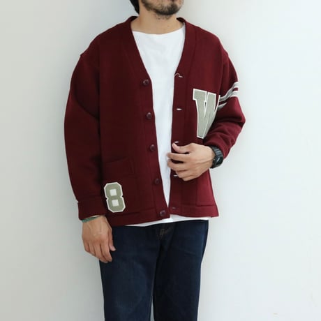 OCTONEK / LETTERMAN'S CARDIGAN / O243543