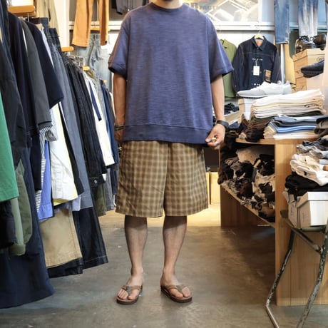 UNISEX / BAGGY SPORTS / BAGGY CHECK SHORTS / BA-005