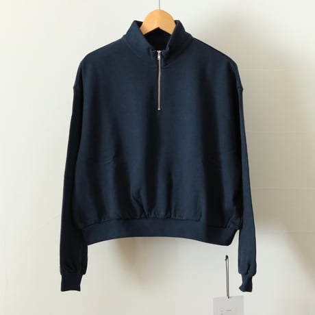WOMAN / SETTO UTILITY / HALF ZIP SWEAT / STSW0004