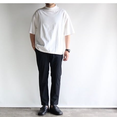 Velva Sheen / MOCK NECK BIG TEE / 162111