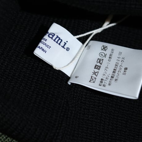 UNISEX / cableami / WOOL W/CAP / 029-25AW