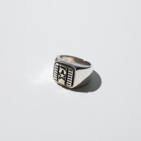 UNISEX / ナバホ族 Bruce Morgan × RIVER MAIL × LINKS / 14K Signature Star Ring