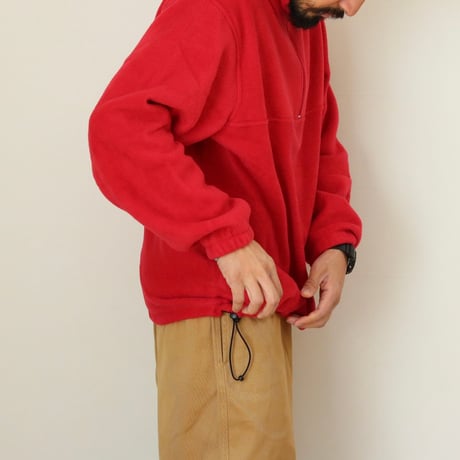 UNISEX / HARRITON / 8oz Quarter Zip Fleece Pullover
