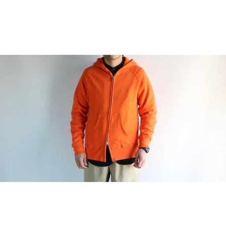 Velva Sheen / 8oz PIGMENT HOODED W-ZIP SWEAT