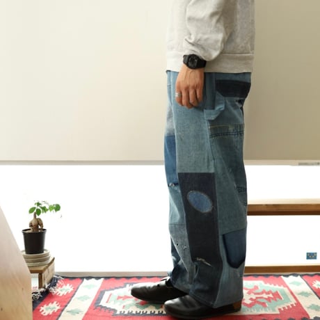 MR.REMAKEMAN / Damege Pants Denim / MR-2507670-②