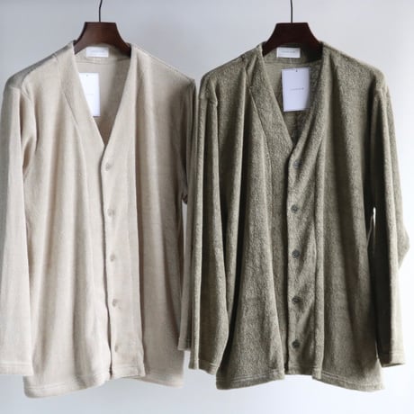 SPINNER BAIT / リネンパイルカーディガン / 2131PLP