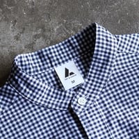 TRY & ERROR / STAND COLLAR SHIRT GINGHAM CHECK