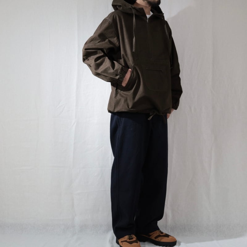 CRANK PROJECTS / ファットパンツ ウールコットンアーミーツイル