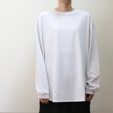UNISEX / amne / OPENEND round hem tee / amn-CS-083