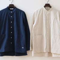 UNISEX / amne / CHAMBRAY covered shirts B.D / amn-SH-037