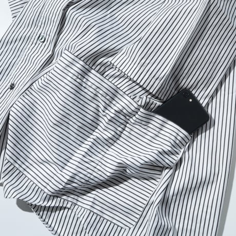 CATTA / SIDE POCKET SS SHIRT -STRIPE- / SP-02S