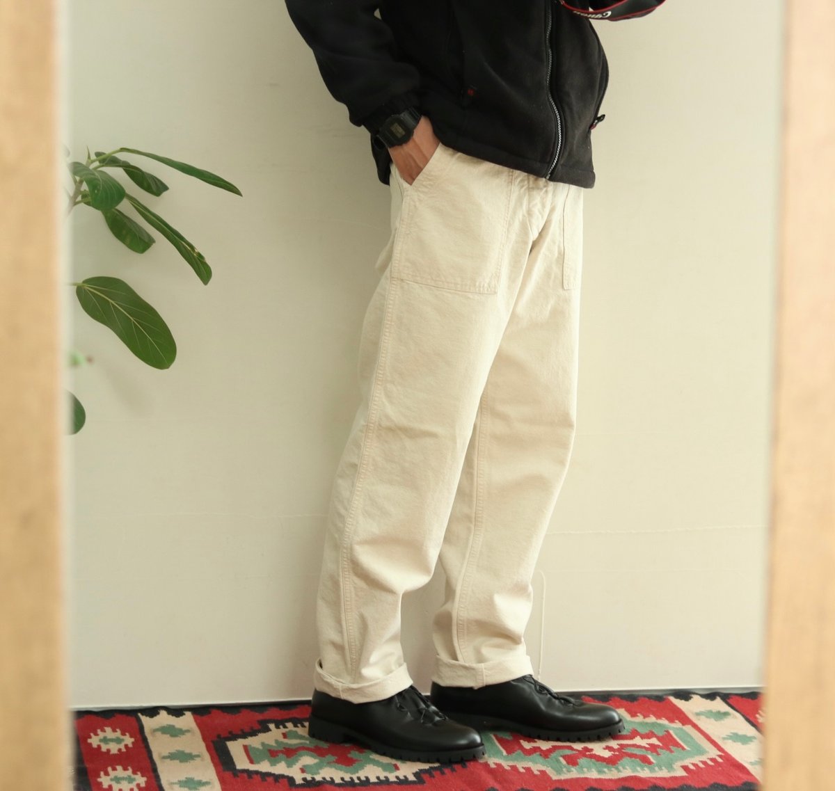 新品、未使用、タグ付き、FOB factory CH FATIGUE PANTS UNISEX / FOB FACTORY / C/H FATIGUE PANTS / F053