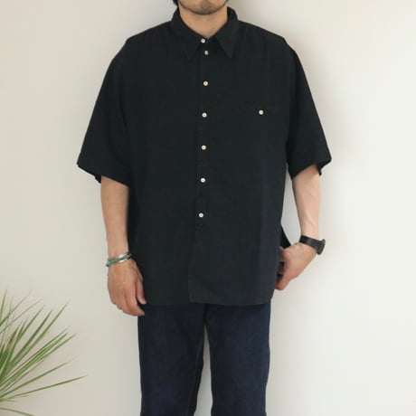 UNIVERSAL STYLE WEAR / リネンパッカリングシャツ / 642311