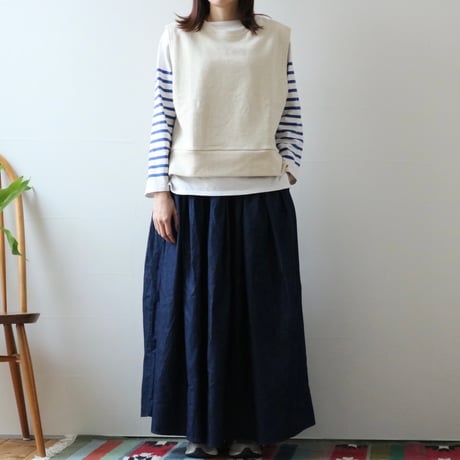 WOMAN / SETTO / 5oz GATHER SKIRT / STSK00034S