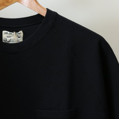 Kepani / PIQUE RAGLAN SLEEVE CREW / KP2421ST