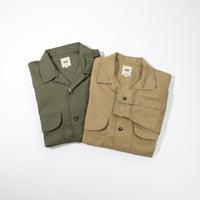FOB FACTORY / OPEN COLLAR SHIRT / F3515