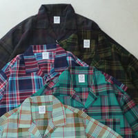 D.C.WHITE / MADRAS CHECK INDIAN CLERK SHIRTS / D231659 . D231658 . D231663 . D231661 . D231665
