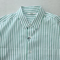 UNISEX / amne / PIMA STRIPE covered shirts / amn-SH-043