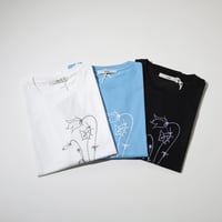 UNISEX / amne / ''Blaklocka'' half sleeve tee / amn-CS-096