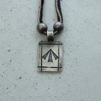 UNISEX / ナバホ族 Bruce Morgan / 1/4 14K チゼル プレーン バ