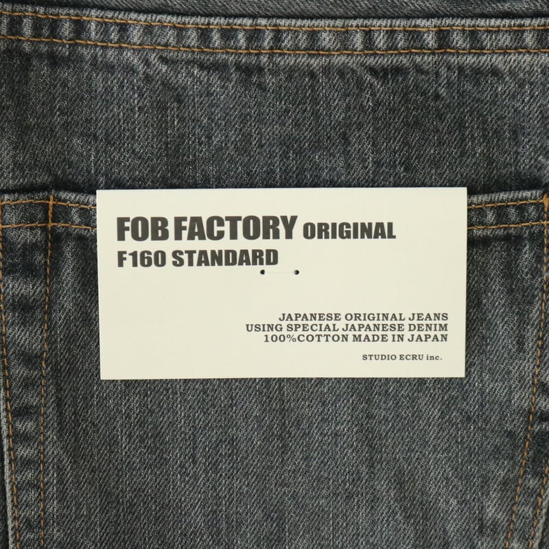 UNISEX / FOB FACTORY / SELVEDGE 66 DENIM 5P / F