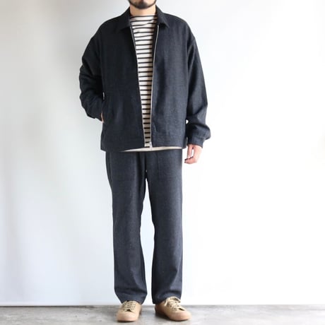 FIVE BROTHER / WOOL ZIP JACKET