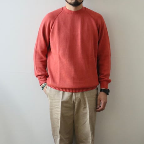 UNISEX / seuvas diggin'×LINKS / コットンラグランセーター