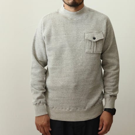 UNISEX / Kepani / Laie Mock Neck with Pocket / KP5034MS