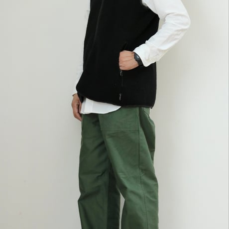 AXESQUIN -modified- / WOOL BOA VEST / 321077