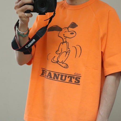 BARNS OUTFITTERS / HEAVY RAGLAN SNOOPY T / BR-25266