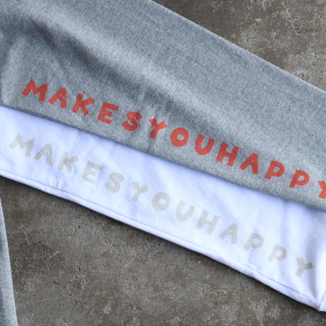 modem design / MAKES YOU HAPPY OJISAN L/S TEE