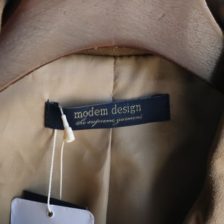modem design / SUEDE LEATHER JKT / M-2207554