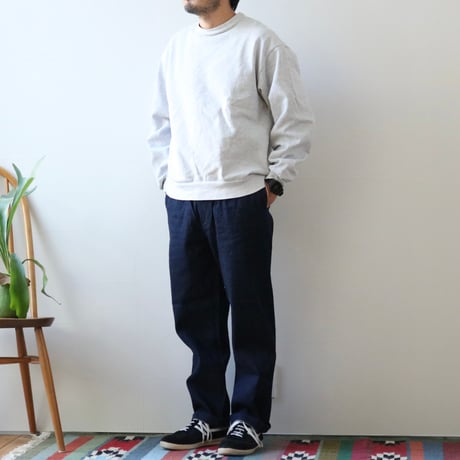 UNISEX / FOB FACTORY / DENIM TRACK PANTS / F0508