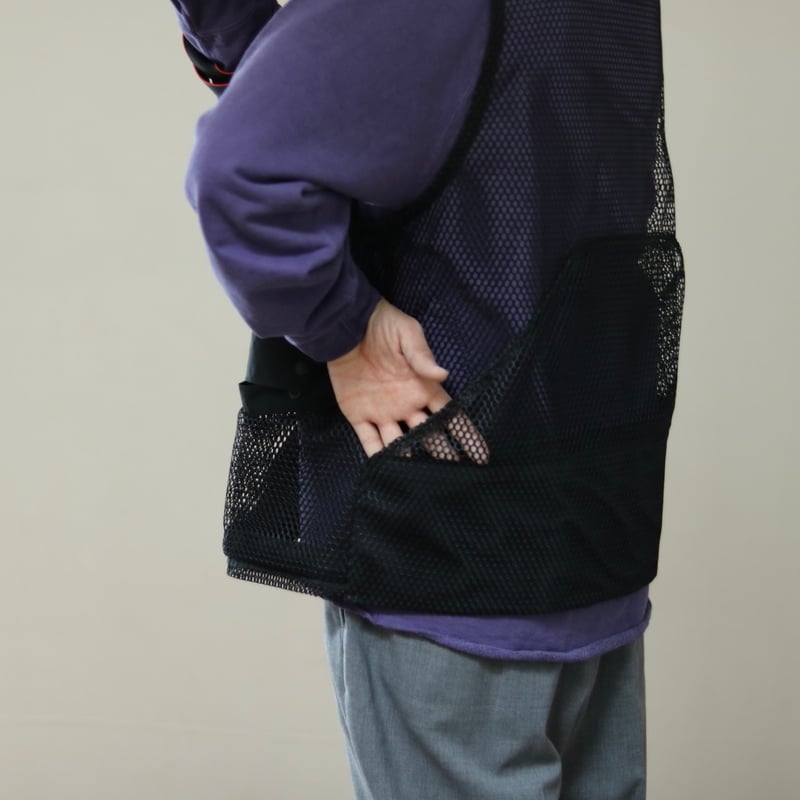 UNISEX / BURLAP OUTFITTER / MESH HUNTING VEST |