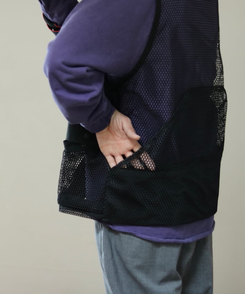 UNISEX / BURLAP OUTFITTER / MESH HUNTING VEST |