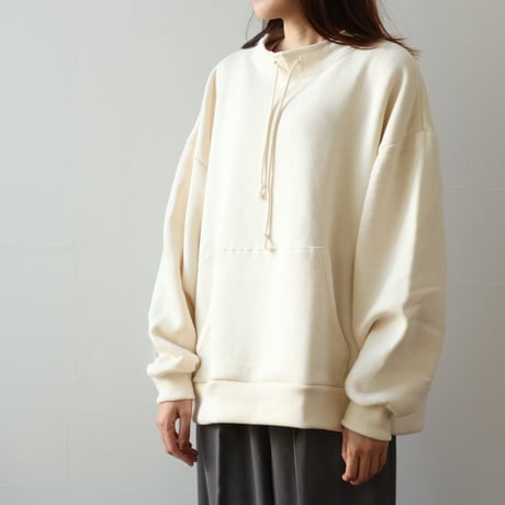 UNISEX / A.U.G. relaxing / ウール裏起毛モックネックPO / 834406