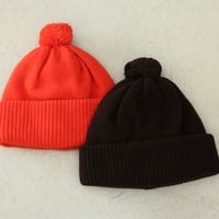 amne / FINE WOOL knit cap / amn-KN-006