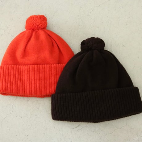 amne / FINE WOOL knit cap / amn-KN-006