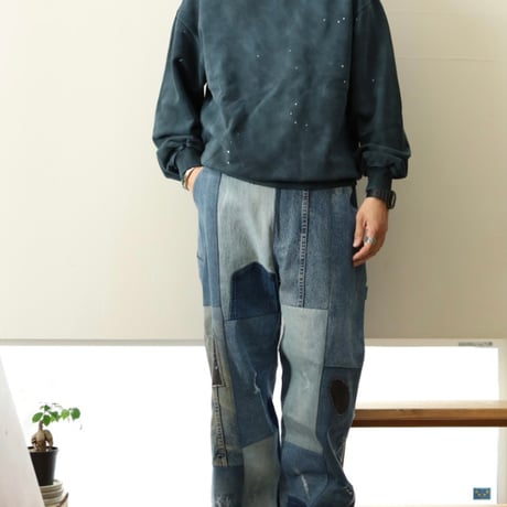 MR.REMAKEMAN / Damege Pants Denim / MR-2507670-①
