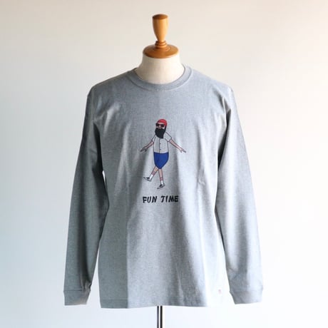 modem design / SKATER OJISAN L/S TEE