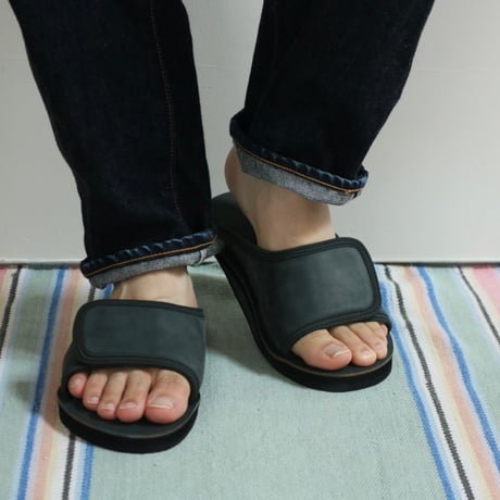 RAINBOW SANDALS / PREMIER LEATHER SINGLE LAYER ARCH MEN'S SLIDE / 301SLIDE
